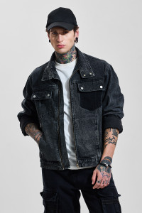 Snitch Full Sleeve Solid Men Jacket