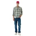 SNITCH Koen Olive Checks Shirts