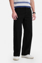 Snitch Loose Fit Men Black Jeans