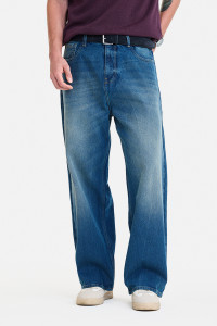 Snitch Loose Fit Men Blue Jeans