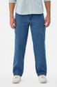 Snitch Loose Fit Men Blue Jeans