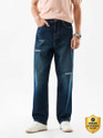 Snitch Loose Fit Men Blue Jeans