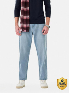 Snitch Loose Fit Men Light Blue Jeans