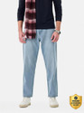 Snitch Loose Fit Men Light Blue Jeans