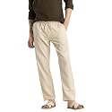 SNITCH Martino Hazelnut Plain Slim Fit Trousers