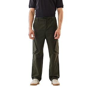 SNITCH Men Cargo Pants Relaxed Fit