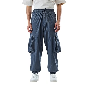 SNITCH Men Cargo Pants Relaxed Fit