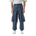 SNITCH Men Cargo Pants Relaxed Fit