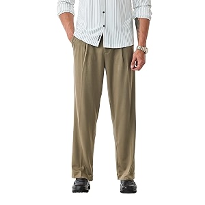 SNITCH Men Casual Trousers Loose Fit