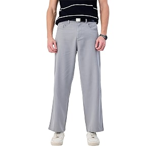 SNITCH Men Casual Wear Trousers Regular Fit