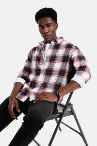 Snitch Men Checkered Casual Multicolor Shirt
