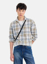 Snitch Men Checkered Casual Multicolor Shirt