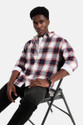 Snitch Men Checkered Casual Multicolor Shirt