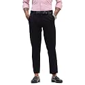 SNITCH Men Formal Trousers | Slim Fit Mid Rise Plain Design | Viscose Blend &amp; Wrinkle-Resistant Fabric for Office