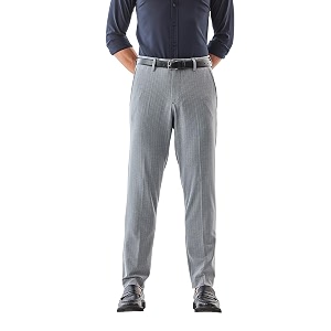 snitch men formal trousers  tailored pleated design with regular fit amp smooth texture  premium polyester blend for office meetings amp special occasions
