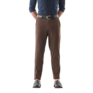 snitch men formal trousers  tailored pleated design with regular fit amp smooth texture  premium polyester blend for office meetings amp special occasions