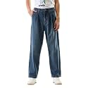 SNITCH Men Jeans Baggy Fit Wide-Leg