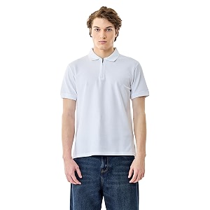 SNITCH Men Polo T-Shirt Modern Zip
