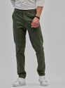 Snitch Men Slim Fit Green Cotton Blend