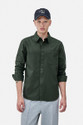 Snitch Men Solid Casual Green Shirt