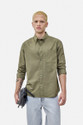 Snitch Men Solid Casual Green Shirt