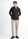Snitch Men Solid Formal Black Shirt