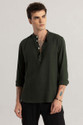Snitch Men Solid Straight Kurta