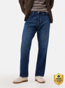 Snitch Men Straight Fit Mid Rise Dark