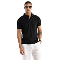 SNITCH Men T-Shirts Textured Self-Design Slim