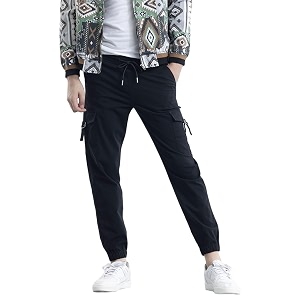 SNITCH Noemi Sage Plain Relaxed Fit Joggers