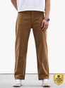 Snitch Relaxed Fit Men Brown Jeans