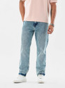 Snitch Relaxed Fit Men Light Blue Jeans