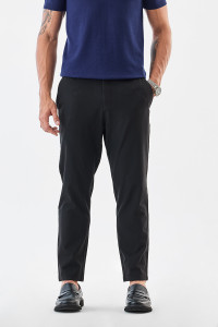 Snitch Relaxed Men Black Trousers