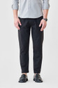 Snitch Relaxed Men Black Trousers