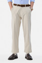 Snitch Relaxed Men Cream Trousers