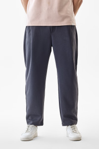 snitch relaxed men dark blue trousers