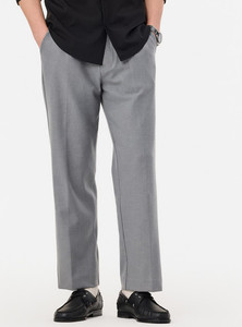Snitch Relaxed Men Grey Trousers