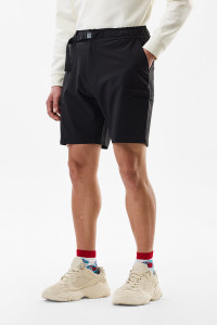 Snitch Self Design Men Denim Black Denim