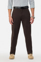 Snitch Straight Fit Men Brown Trousers