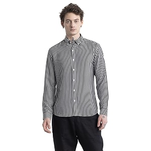 SNITCH Stripehaven Green Stripe Shirt