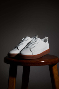 Snitch White Solid Sneakers Sneakers For Men