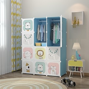 plastic soft sheet 12 door wardrobe for kids almirah for kids cupboard for kids baby collapsible wardrobe for clothes rack for storage clothestoybook in bedroom nursery