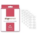SNMMIFER Invisible Ear Lobe Support for Earrings, Earlobe Tapes and Stickers, Earring Supporter for Heavy Earrings, Support Patches for Girls &amp; Women (50)