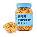 SNN Popcorn Kernels 500g Jar | Butterfly Corn | High Expansion | Pop Corn Kernels for Popcorn I Pop Corn Seeds I