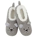 Snoozies Barnyard Animal Slipper Socks for Women