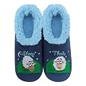Snoozies Pairable Animal Slipper Socks for Women