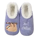 Snoozies Pairable Animal Slipper Socks for Women