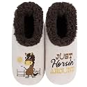 Snoozies Pairable Animal Slipper Socks for Women
