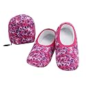 Snoozies Skinnies Travel Slippers for Women with Pouch - Prints &amp; Patterns