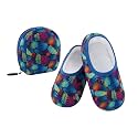 Snoozies Skinnies Travel Slippers for Women